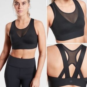 Athleta Eclipse Reversible Bra Black Small